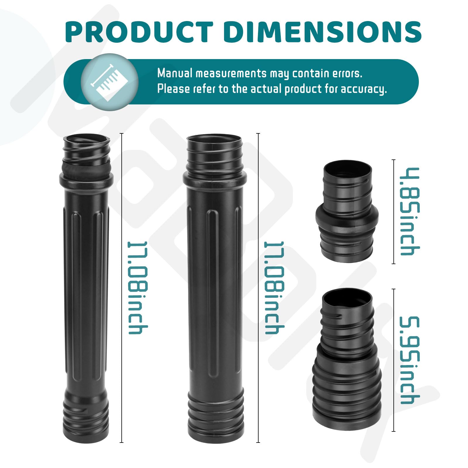 Kit de accesorios de limpieza de canalones - Reemplaza AGC1000, compatible con sopladores de hojas EGO LB5300, LB5750, LB5800, LB6150, LB6500, LB6700 y LB7650