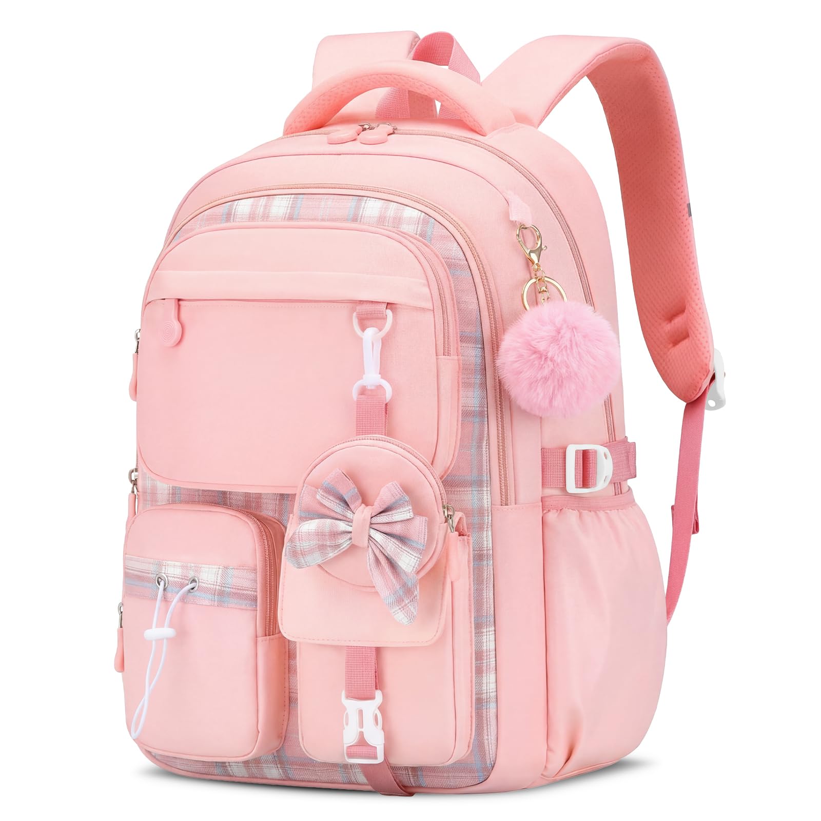 Amythe Mochila Niña 1°-5° Primaria con Bandas Reflectantes
