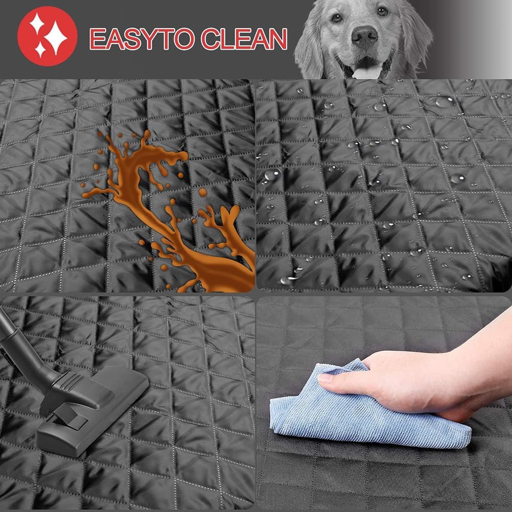 Housse Protection Coffre Voiture Chien, pour Toyota RAV 4 RAV4 2019-2024 Banquette Imperméable et Antidérapante pour Animaux Tapis Coffre Voiture dédié Chien