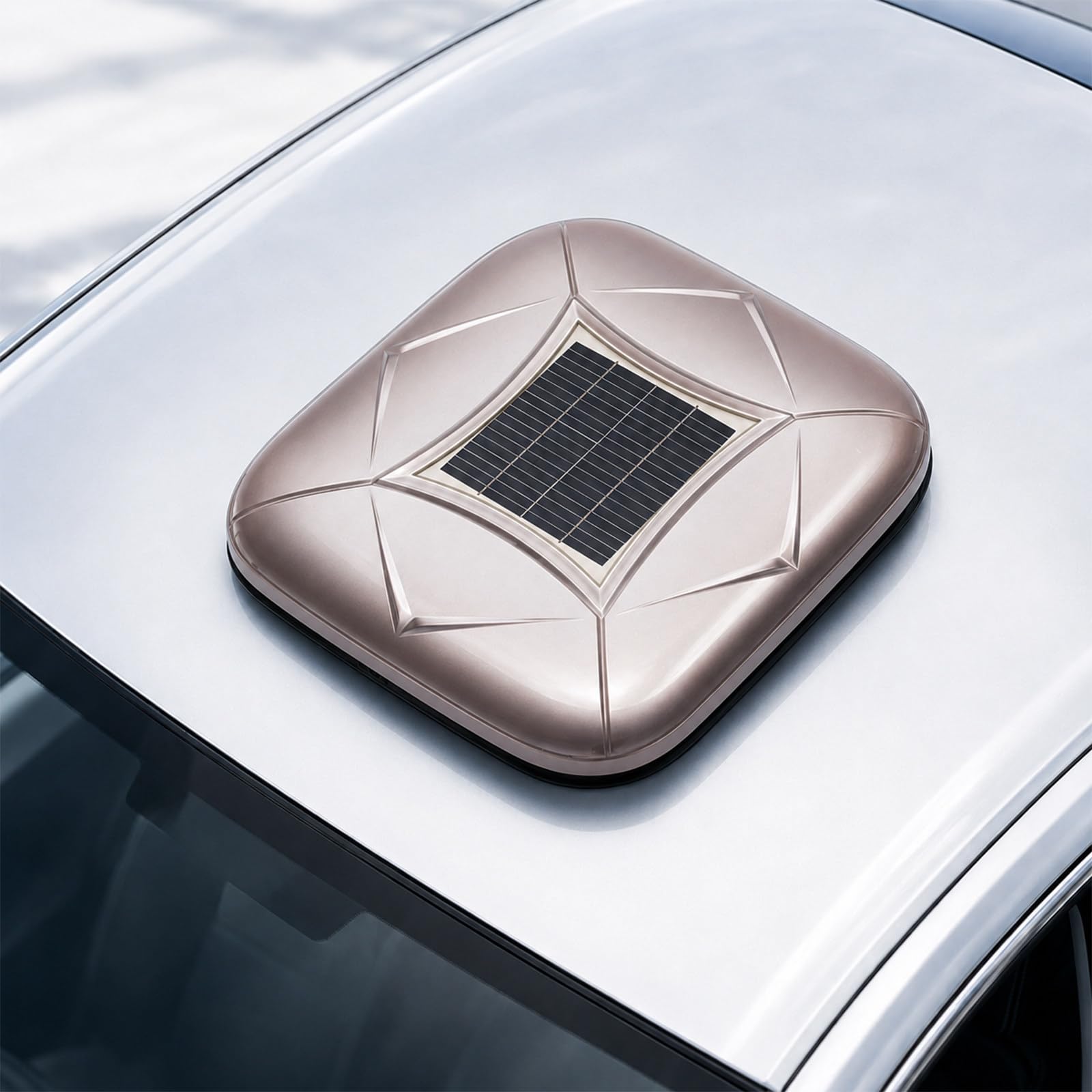 TBANVOO Smart Car Cover with Solar Charging, Cordless Controller Automatic Full Exterior Covers, Waterproof and Sunproof, Fit for Sedan, MPV, SUV Silver-3XL