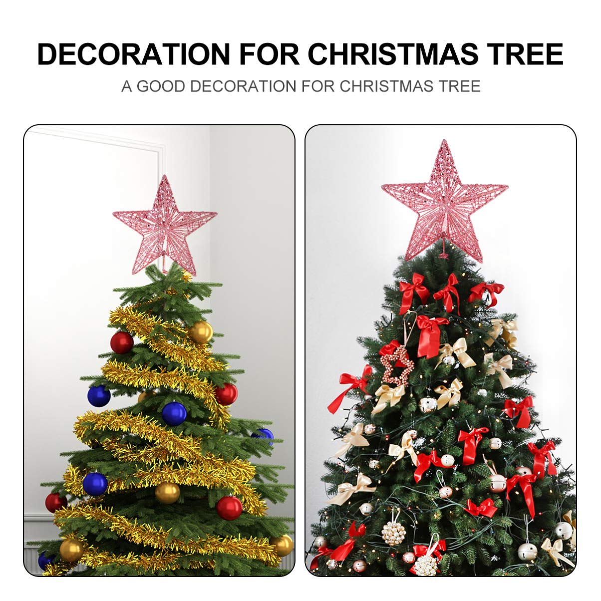 Etoile Sapin De Noel Fer Forgé Arbre De Noël étoiles Topper