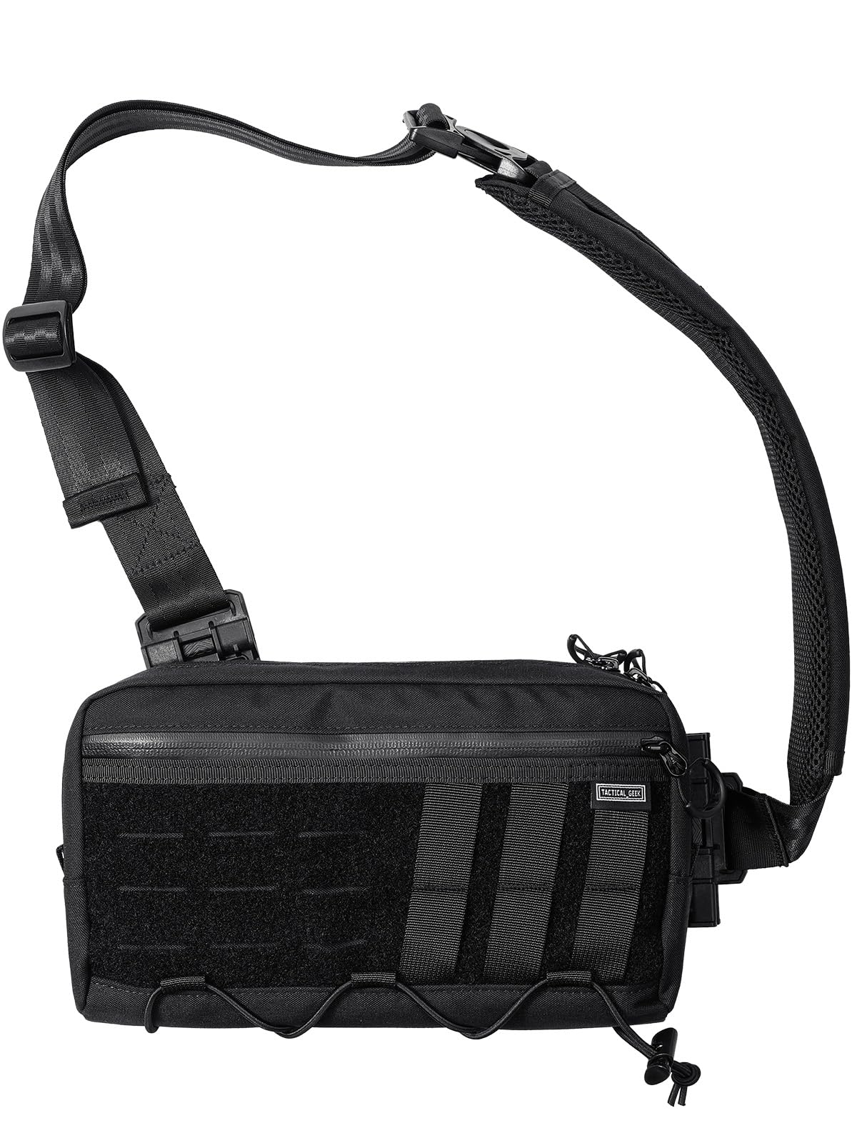TACTICAL_GEEK Cache L3 EDC Sling Bag, Lightweight Nylon Shoulder Daypack, Crossbody Bag, Hiking Ambidextrous Strap