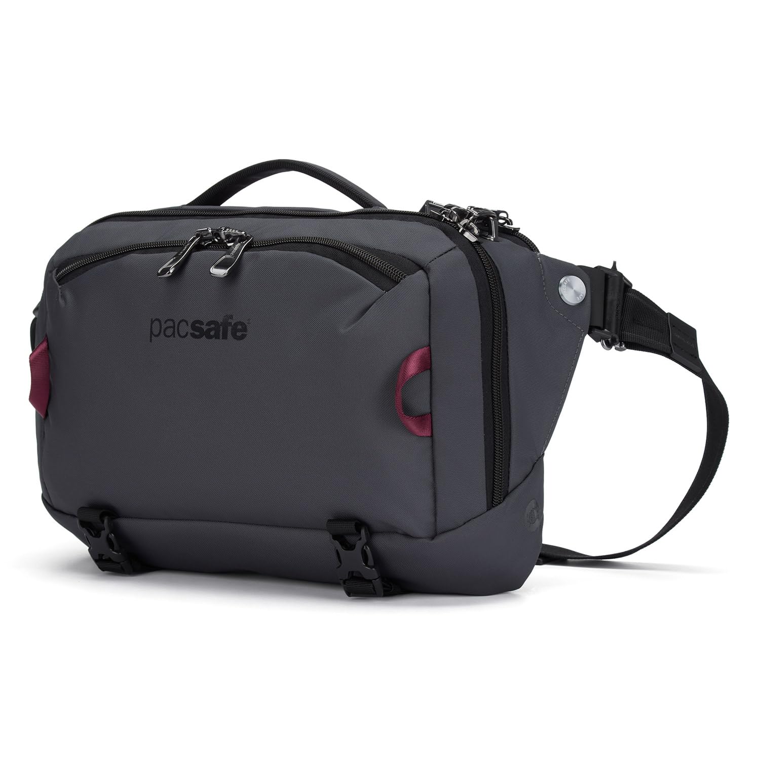 Pacsafe borsa a tracolla EXP 12" Sling Slate grigio scuro
