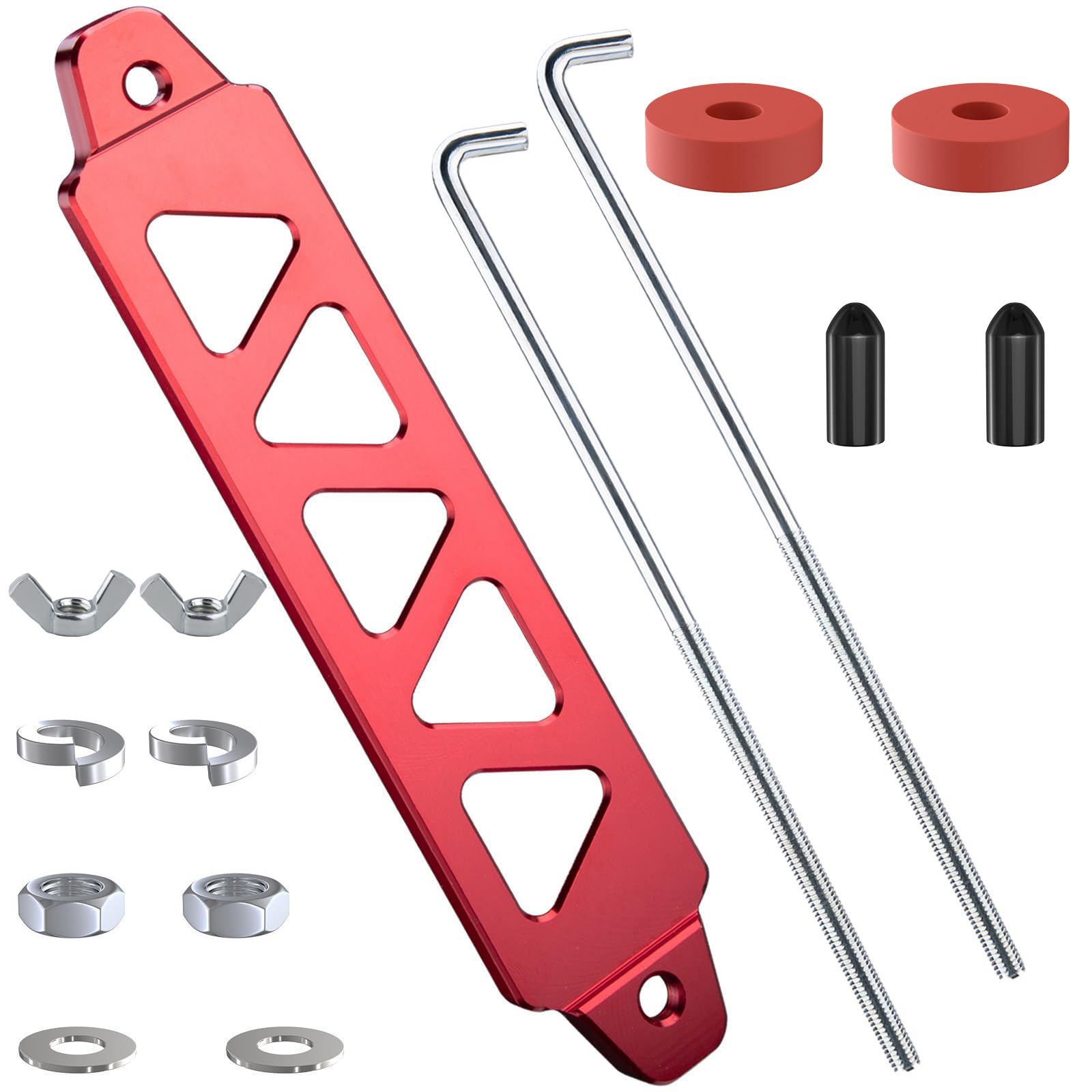 Photo 1 of BFXM Battery Hold Down Bracket - Red