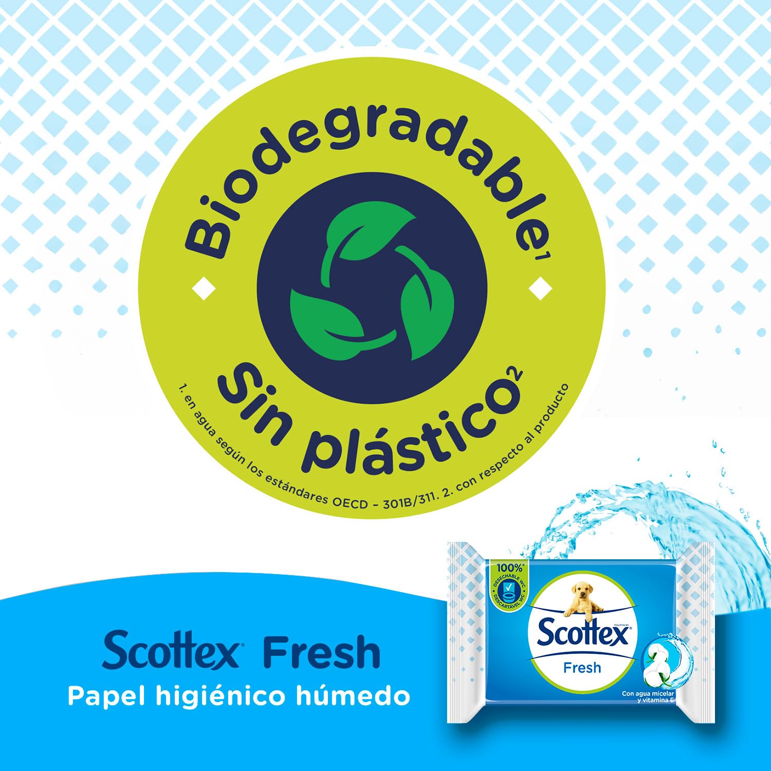 scottex Fresh, carta igienica umido – 12 confezioni da 38 (Totale 456 pezzi)