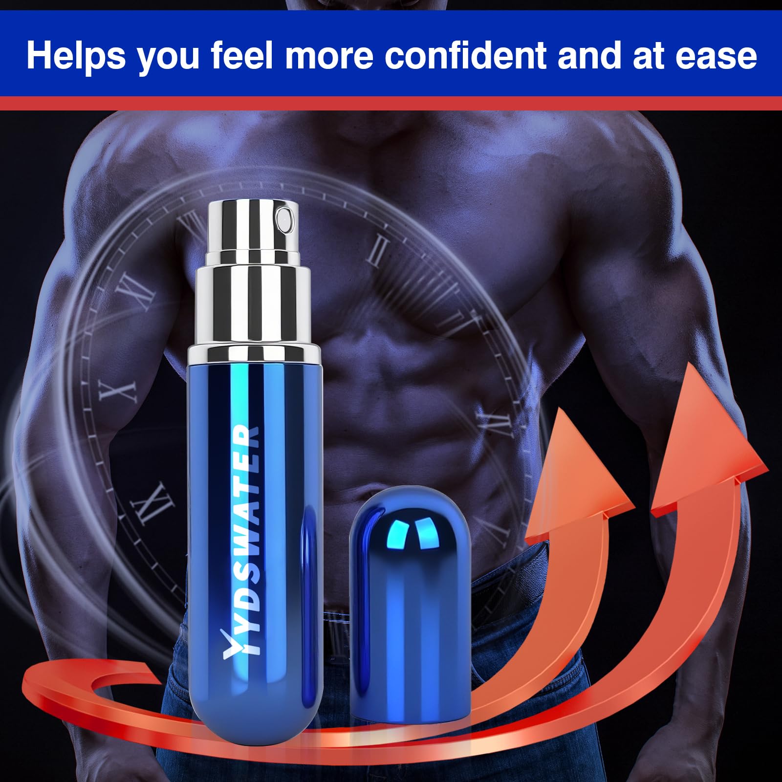 Spray Retardante Eyaculación Hombre - Aumenta la Duración, Control Eyaculación Precoz - Sensibilidad Reducida, Efecto Prolongado - 6ml (Uso Externo, Experiencia Natural)
