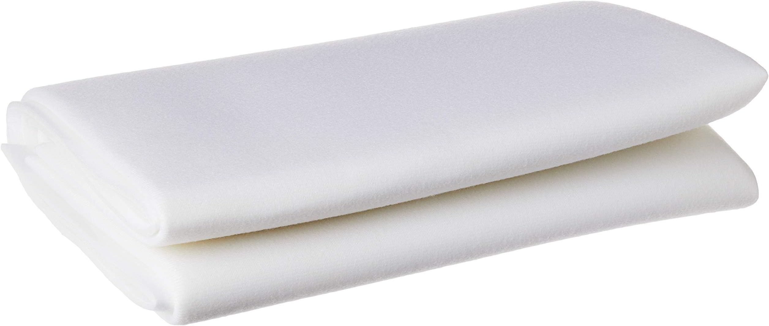 ByAnnie's Soft and Stable Fabric, 36 by 58-Inch, White