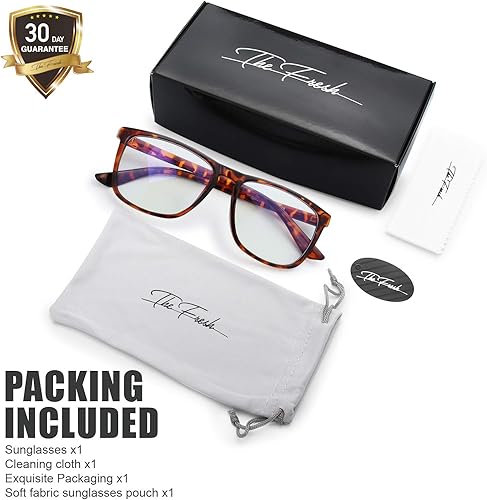 Miniatura 7 de The Fresh Gafas de bloqueo de luz azul, marco elegante, anti rayos azules, gafas de juego de computadora para hombres y mujeres