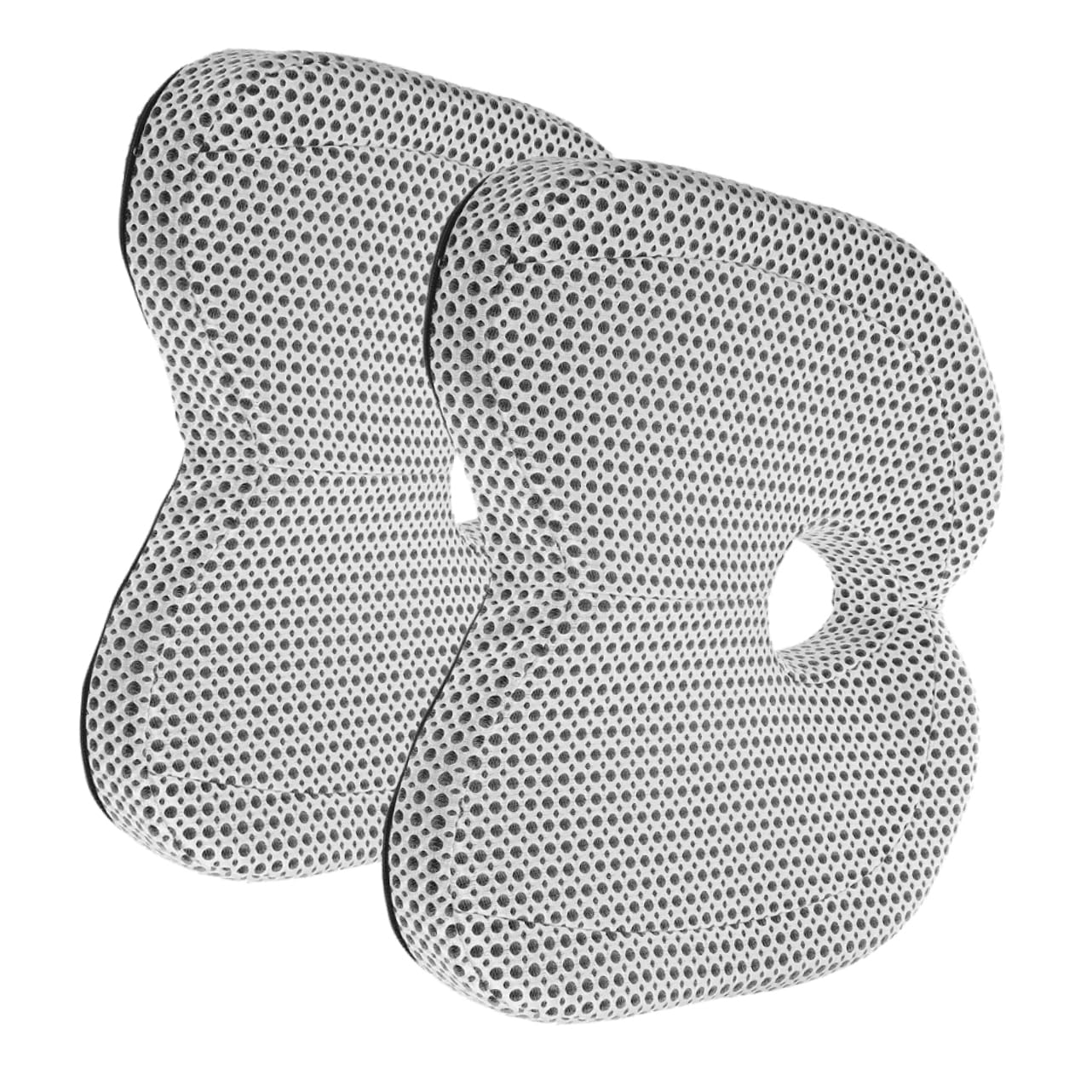 Coussin de siège ergonomique voiture avion et chaise de bureau en mousse confort lot de 2