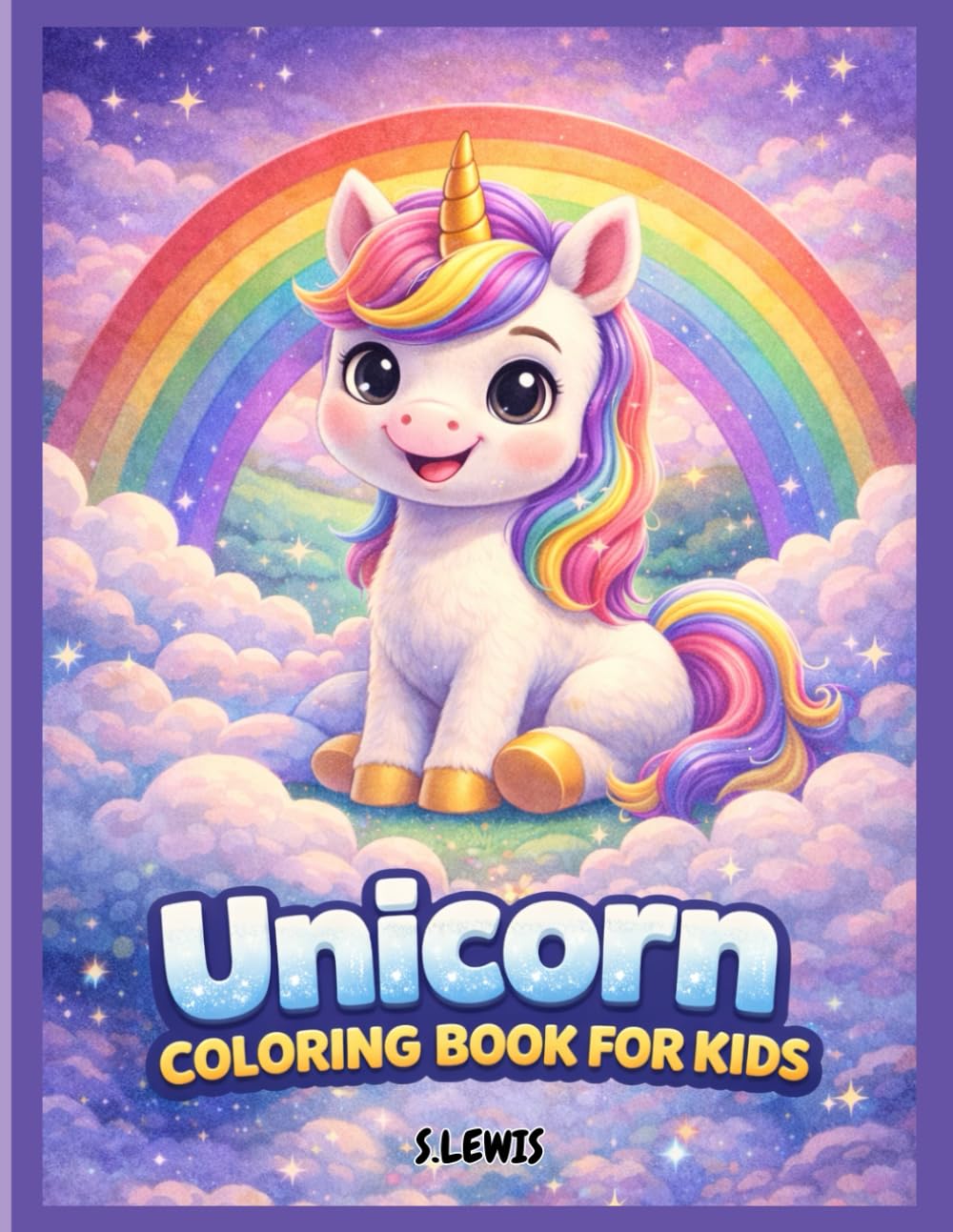 Unicorn Coloring Book For Kids: Featuring Cute And Cozy Coloring Pages: Perfect For Relaxation And Stress Relief Fun