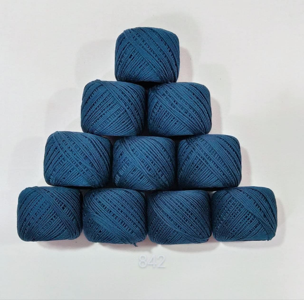DARKNESS Embroidery Material Crochet Cotton Thread Yarn for Knitting and Craft Making Combo Pack of 10 (KEROSION Blue) (B0CP94G5TP) Amazon Price History, Amazon Price Tracker