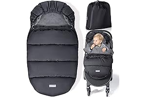 Orzbow Universal Footmuff for Stroller: Warm, Waterproof Winter Baby Bunting Bag