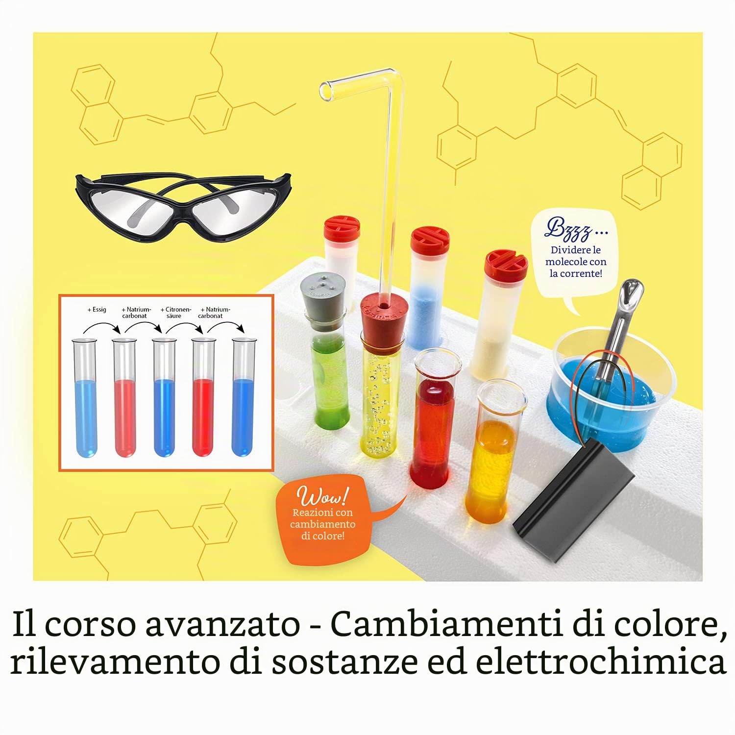 Kosmos Chemielabor C 1000: Scatola per esperimenti