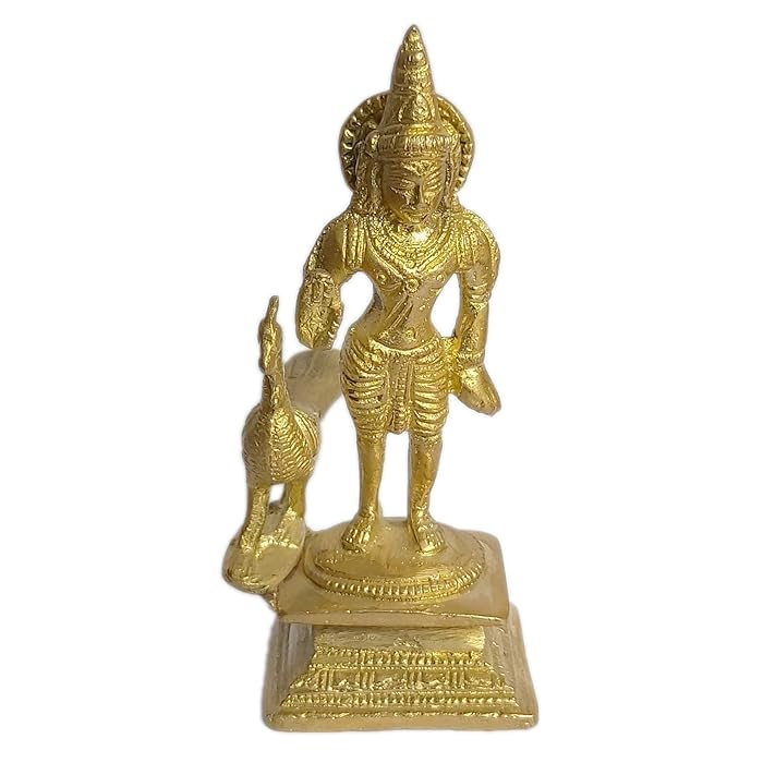 Brass Tiger Design Padlock With 2 Keys - Antique Functional Lock