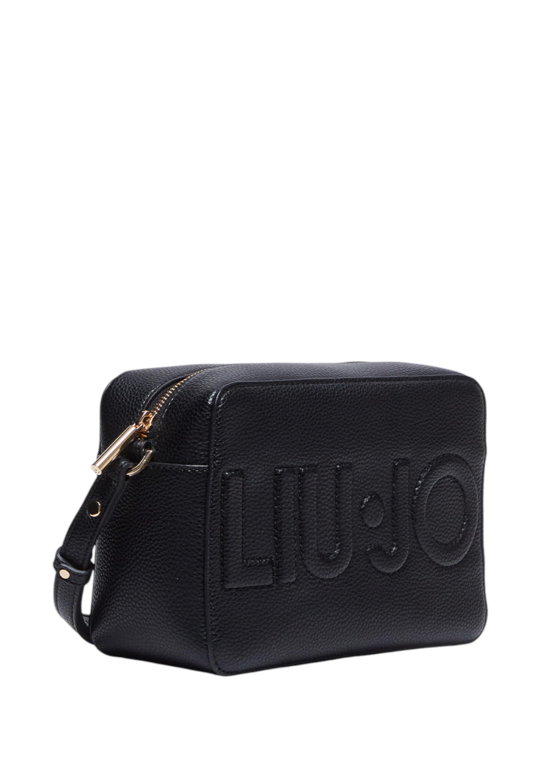 Liu Jo Borsa a tracolla comoda, pratica e capiente con chiusura zip. Presenta un logo in rilievo tono su tono ed una tracolla regolabile. 23x26.5x10 cm