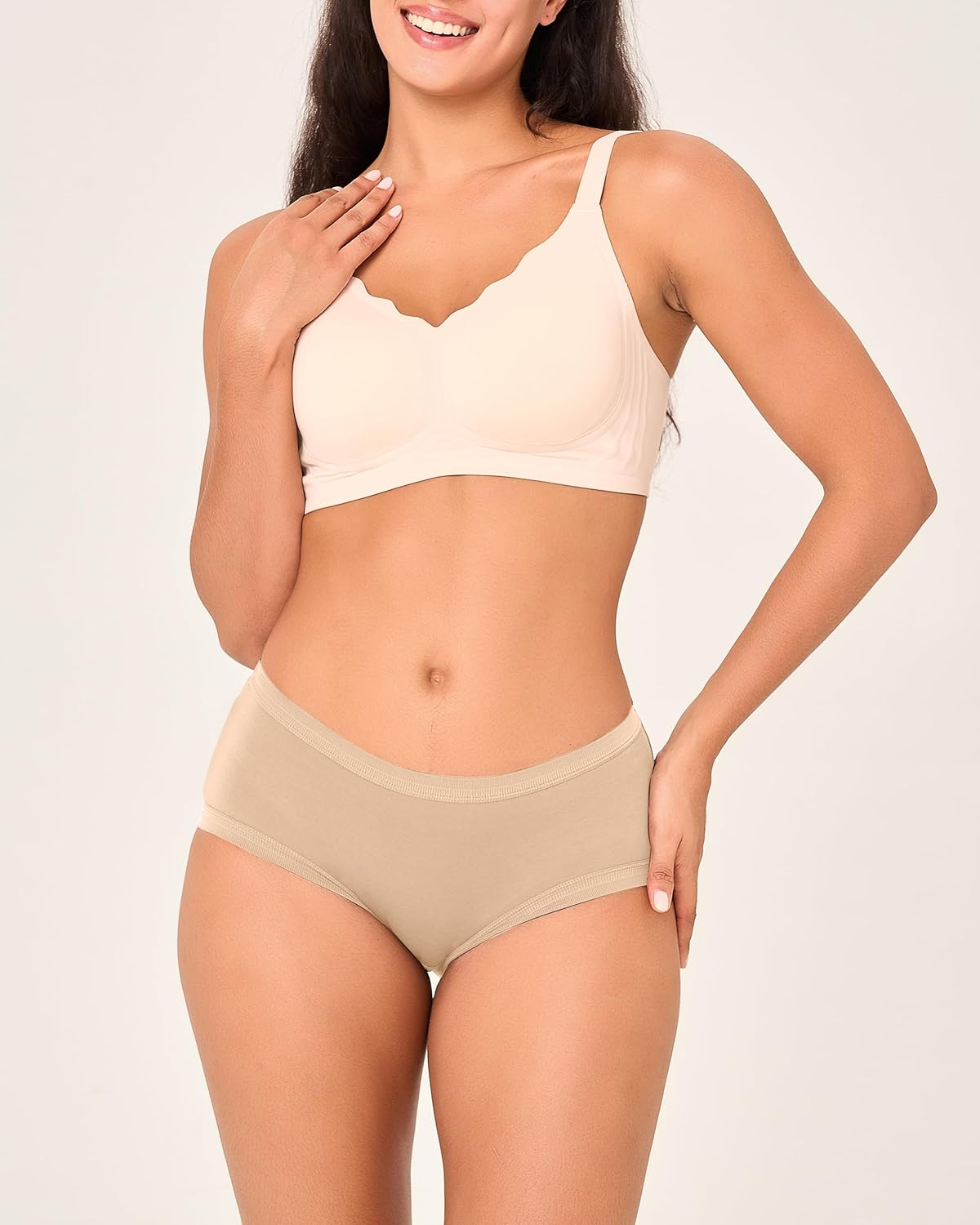 BAMBOO COOL Women's Underwear Briefs for Women Lightweight Ladies Panties Moisture-Wicking Stretchy Soft Breathable 5-pack - Image 2