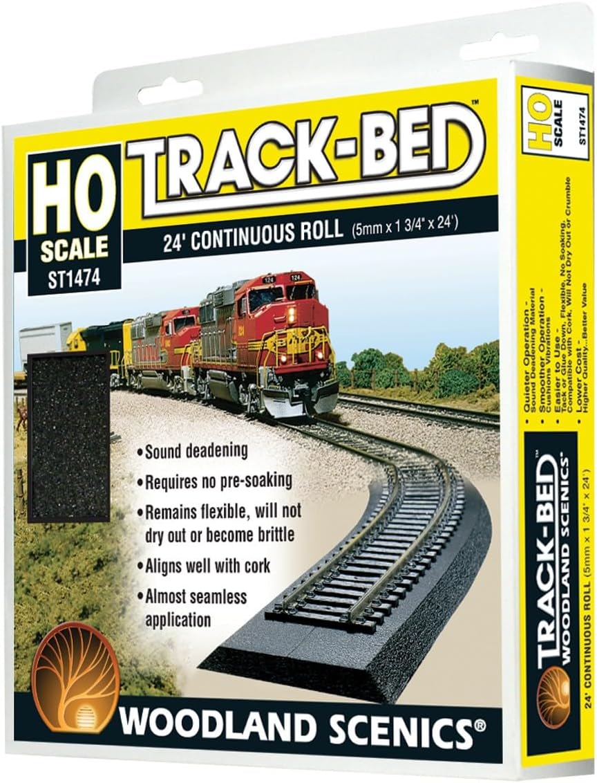 Woodland Scenics HO Scale Track-Bed Roll
