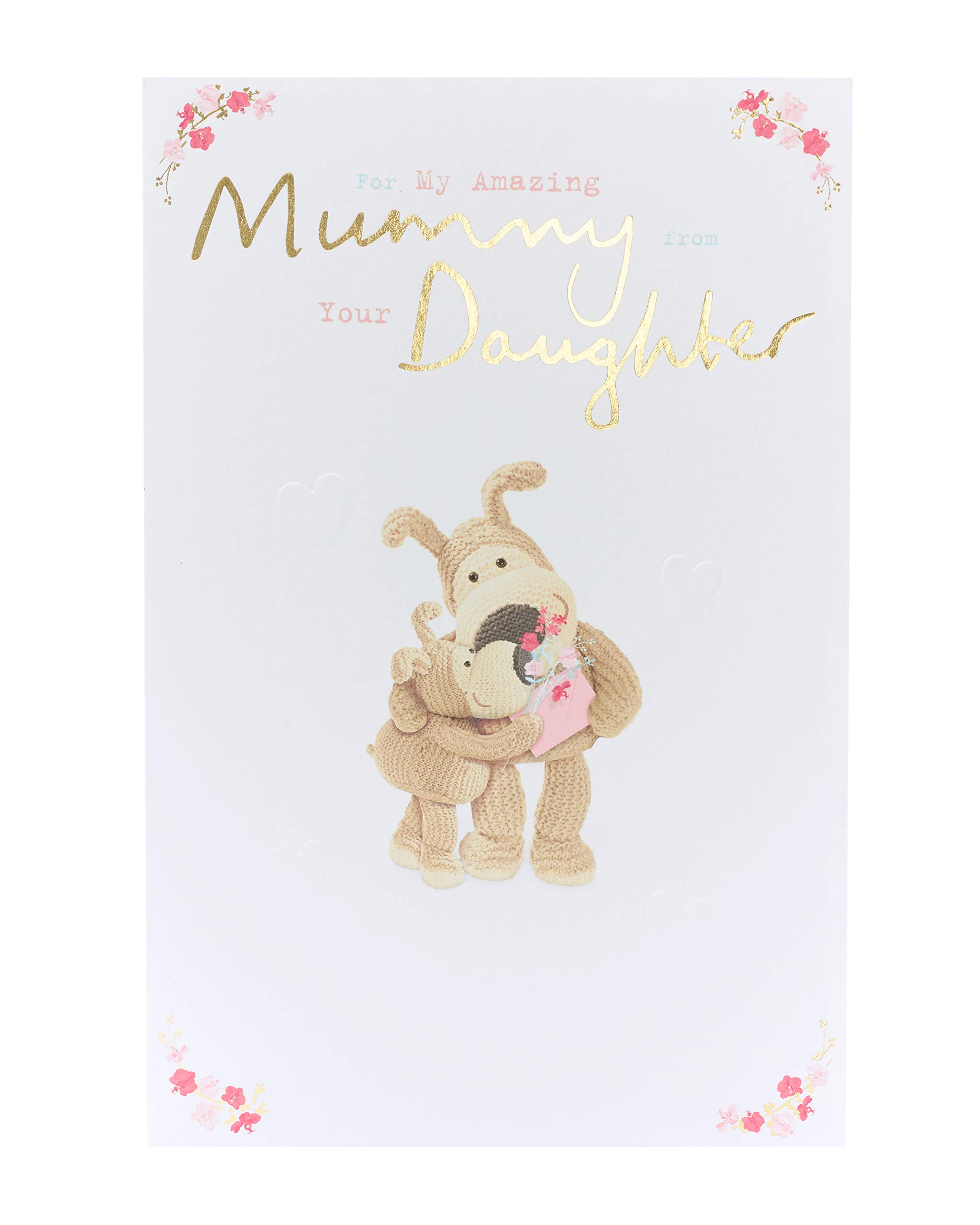 Boofle Osterkarte Für Mütter – Mit Narzissen & Goldfolie, 149x229 Mm, FSC-zertifiziert