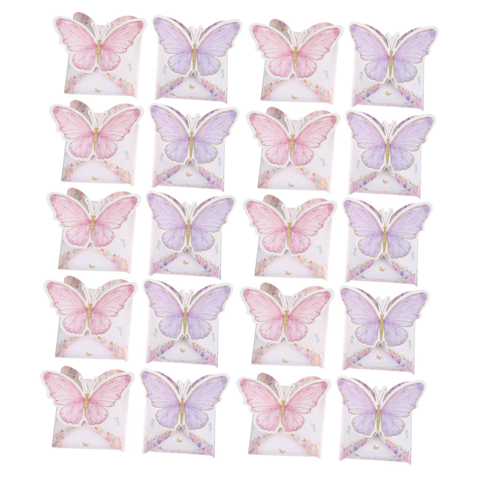 Anneome 48 Pezzi Confezioni Carta per Dolci e Cioccolatini Chiusura Sicura per Compleanni Matrimoni e Contenitori Versatili per Caramelle e Dolcetti