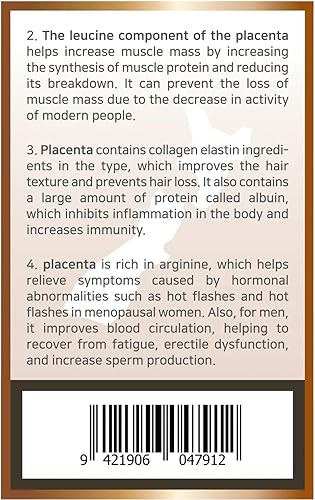 Miniatura 4 de Tallo de placenta de Nueva Zelanda+120,000 mg 90 cápsulas vegetales (1)