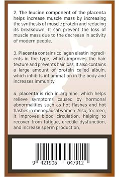 Amazon.com: Natural NZ New Zealand Placenta Stem+ 120,000mg