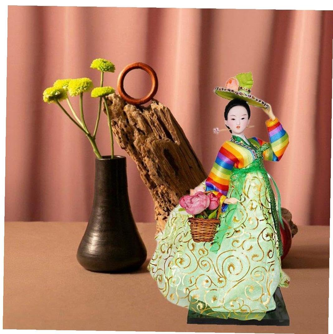 Amazon.co.jp: Toivexa 韓国 芸者人形 韓服人形 置物 芸者 女の子