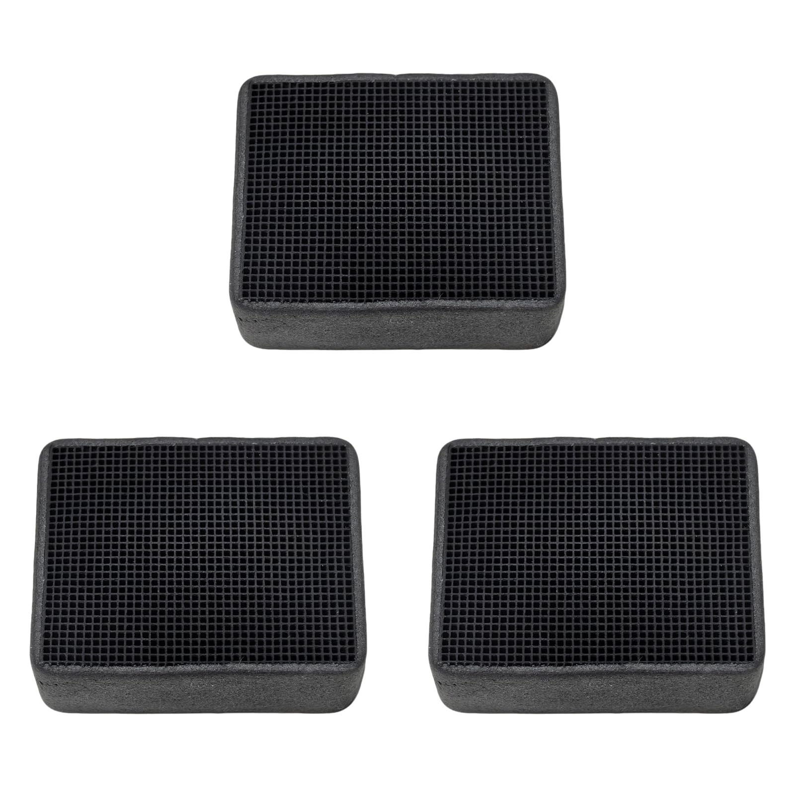 Set of 3 Activated Carbon Replacement Filters, Compatible with Geberit DuoFresh Module Insert 243.970.00.1, Toilet Air Purifier, Fresh Air Filter to Eliminate Unpleasant Odours, Odour Neutralisation