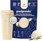 Good Protein – 32g Protein, Élevé Protein Poudre, 100% Naturel, non OGM, sans produits laitiers, gluten & Sans soja et sans sucre ajouté. Protein Secouer (Lait de chocolat, 470 g)