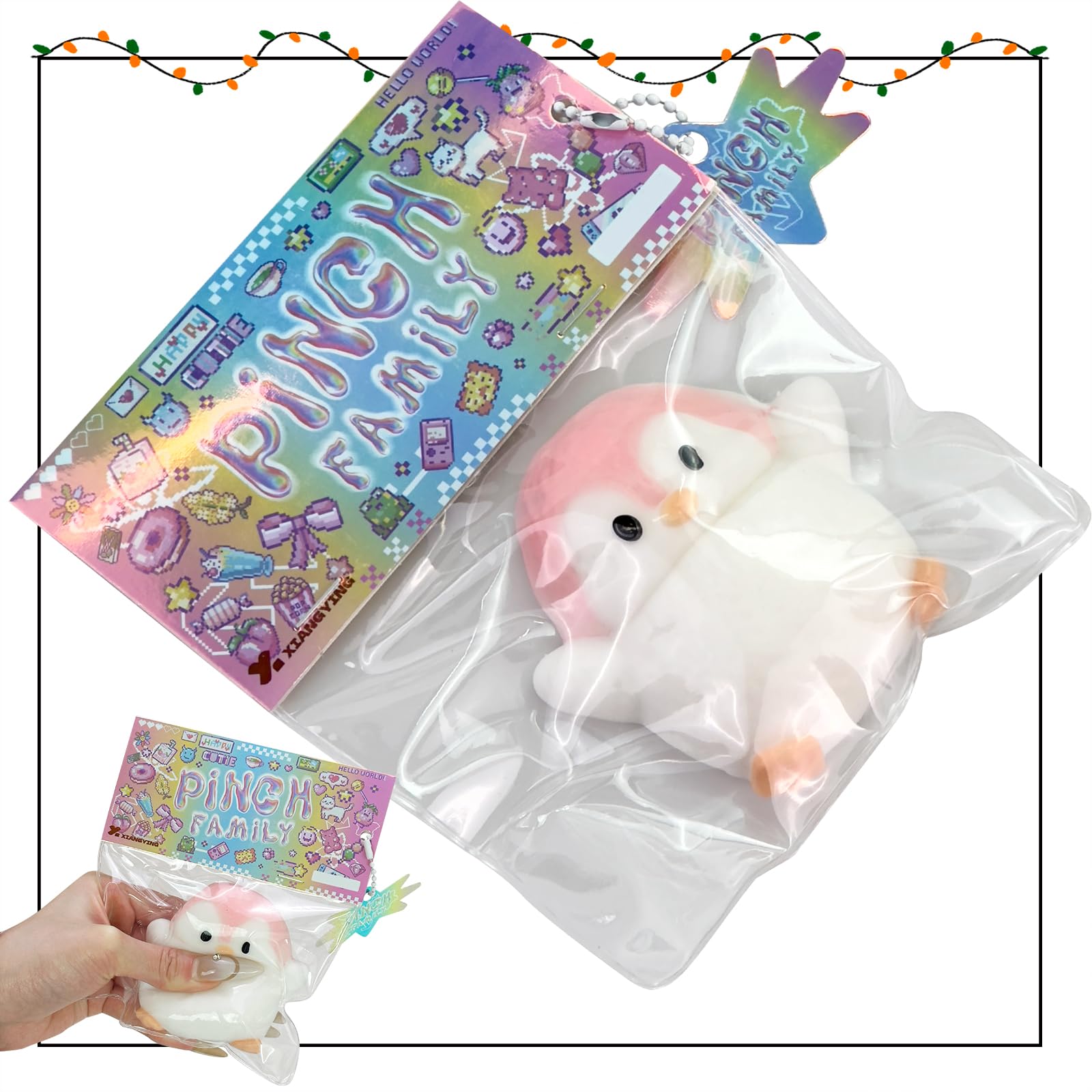 Taba Squishy Toys,Valentines Cat Paw Cute Kawaii Squeeze Toys ,Sticky Squishy Fidget Toys Silicone Squeeze Toy for Stress Relief,Cute Soft Toys,Best