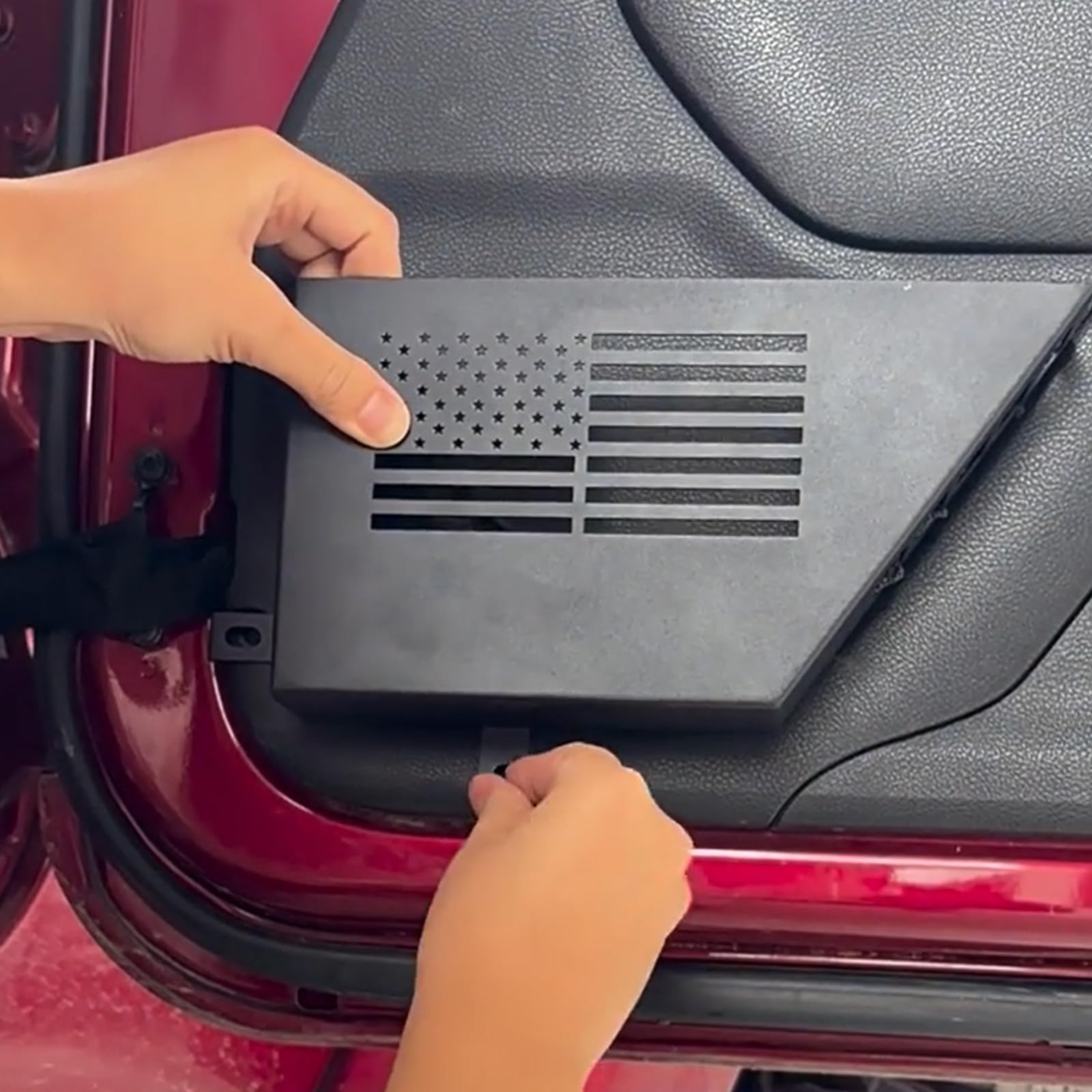 Soporte de almacenamiento de metal para puerta delantera de vehículo de carretera, diseño de bolsillo lateral para modelos de 2 y 4 puertas, SUV, planificador lateral