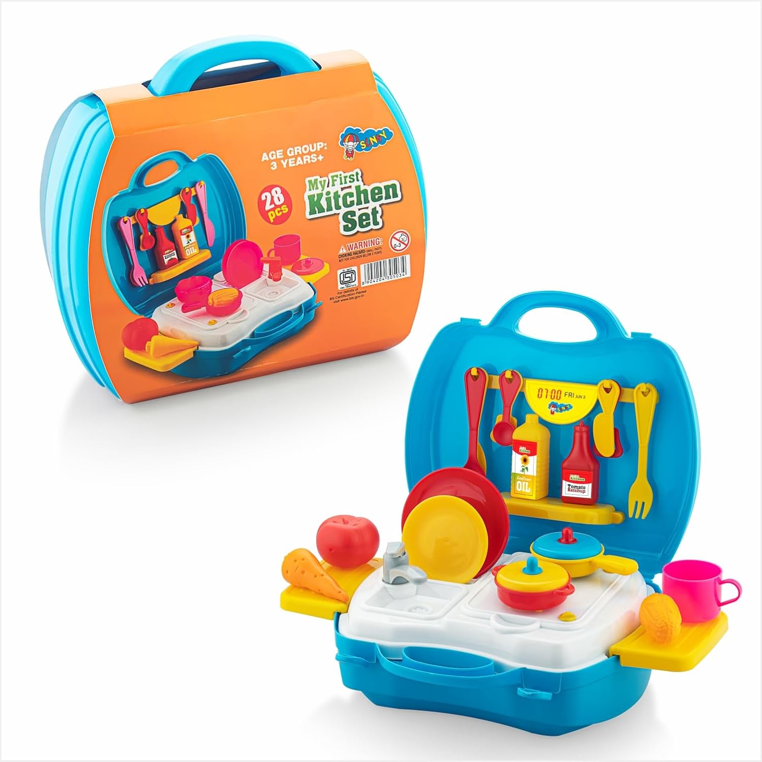 Buy Storio Toys Kitchen Set for Girls Toy with Cooking Utensils Combo