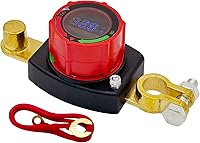 Vista 10 de Ampper Interruptor de desconexión de batería de poste lateral de 12 V a 48 V, interruptor de batería marina, desconecta el corte de alimentación