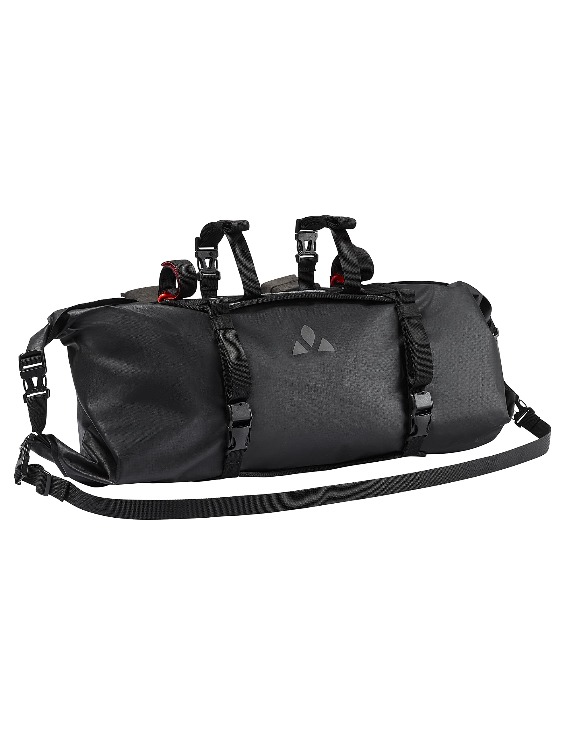 VAUDE Trailfront II, wasserdichte Lenkertasche fürs Bikepacking, Bright Green/Black
