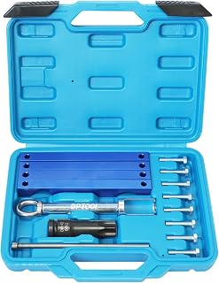 Engine Timing Tool Set Camshft Aligning Locking Tool Compatible with Mercedes Benz M157 M276 M278 with T100 and Injector Removal Puller Tool