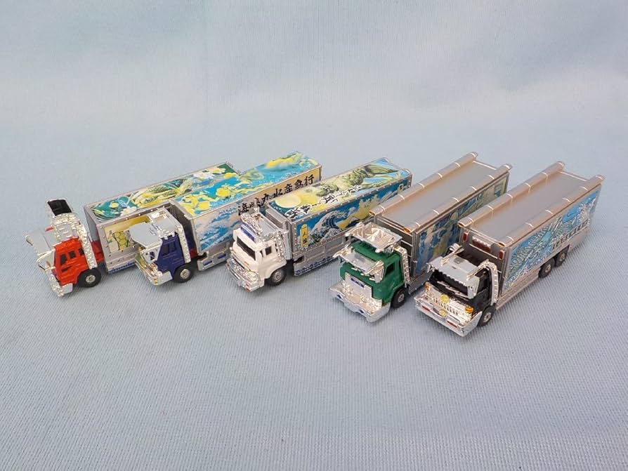 トラック野郎 デコトラミニカーセット(ケースオマケ)　(８) トラック野郎 デコトラミニカーセット(ケースオマケ) (8