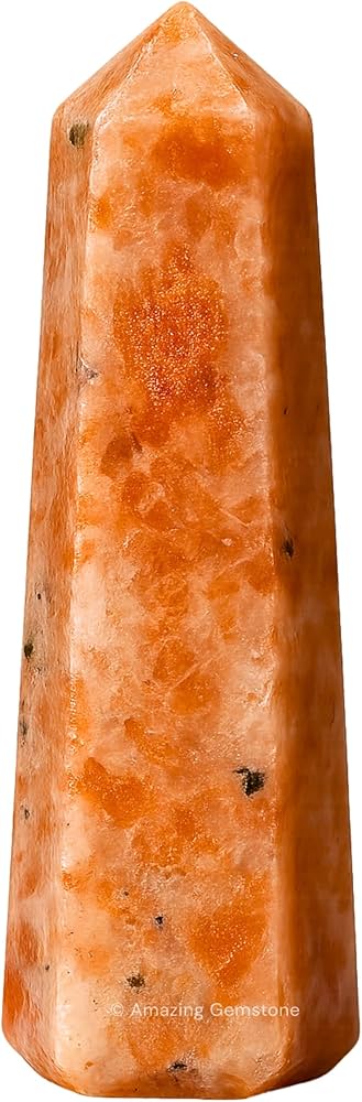 Amazon.com: Amazing Gemstone Sunstone Crystal Towers - Natural