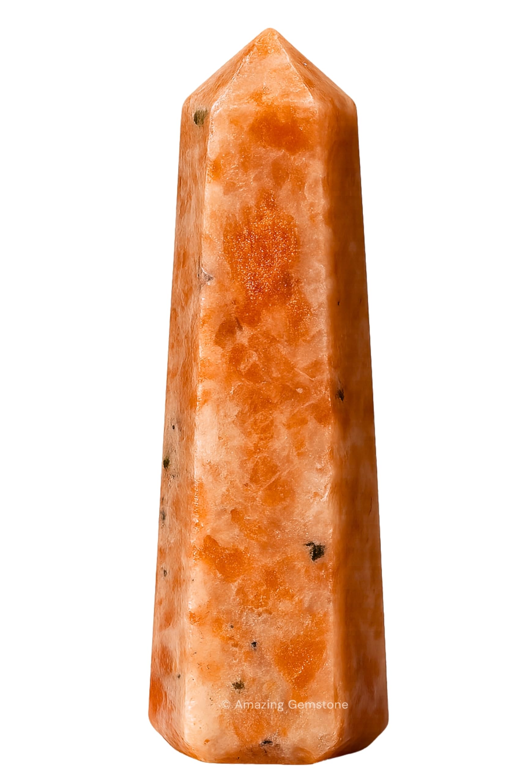 Amazon.com: Amazing Gemstone Sunstone Crystal Towers - Natural