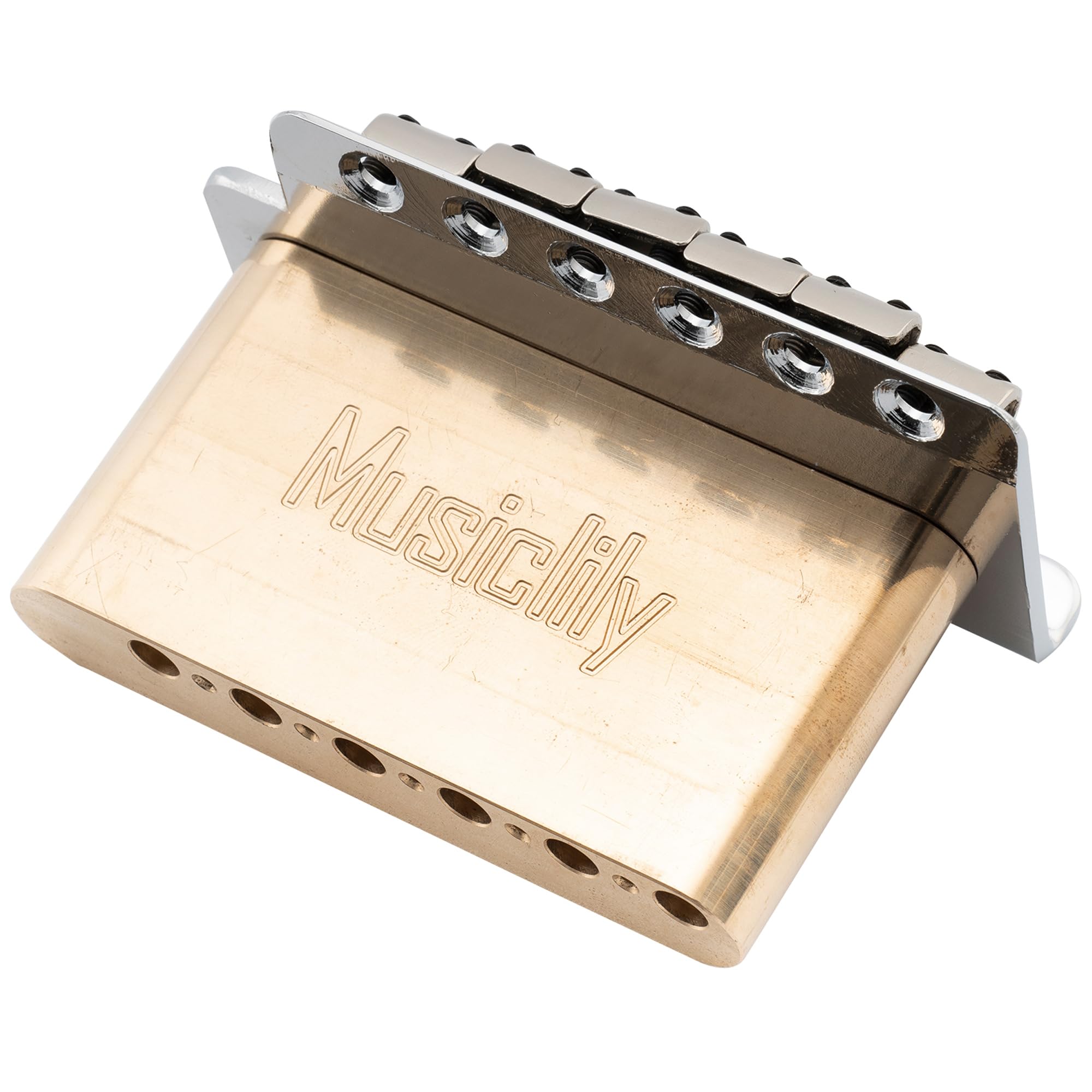 Amazon.com: Musiclily Ultra Full Brass 40mm Tremolo Block