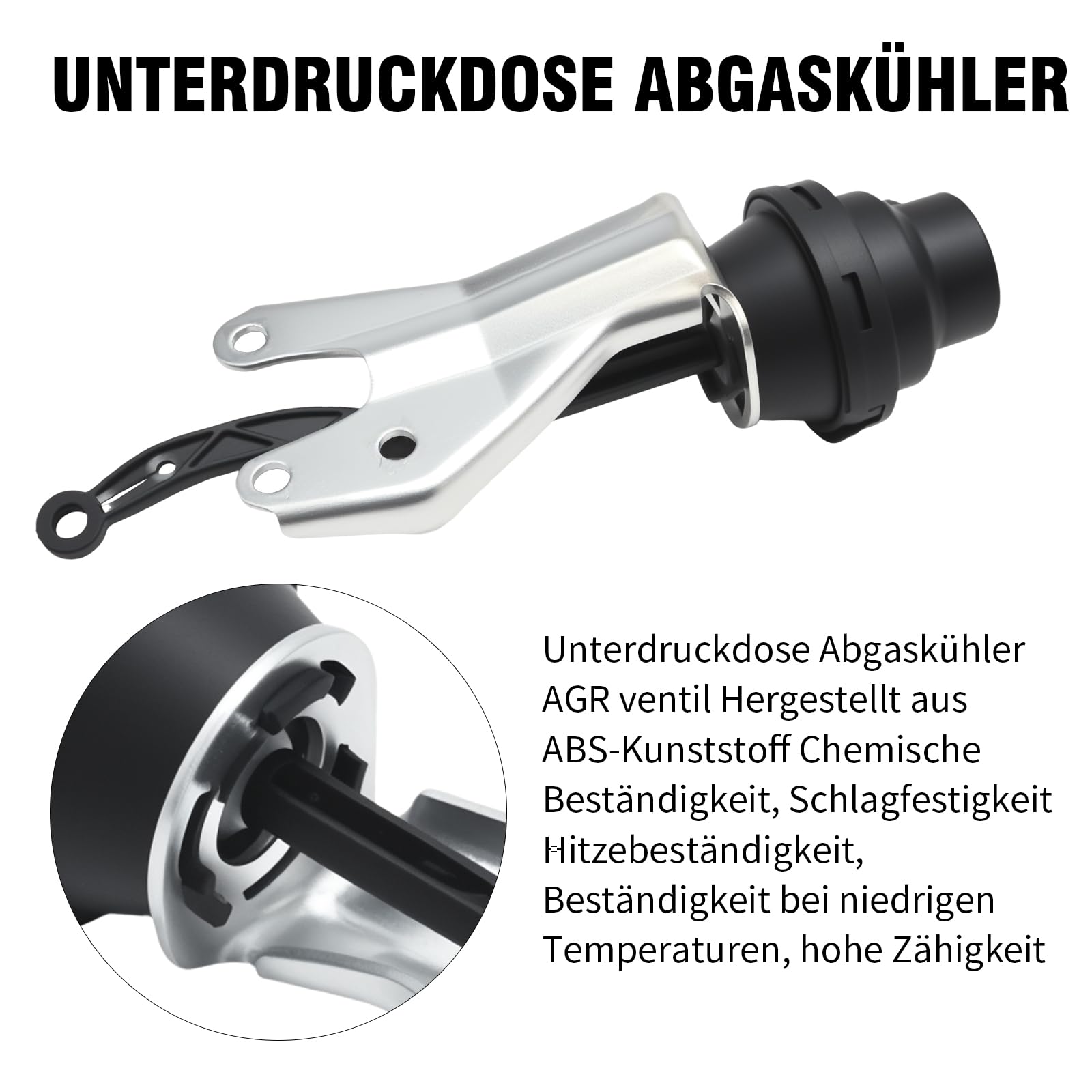 6511410369 Caja de vacío intercambiador de calor de escape EGR válvula de repuesto para Mercedes-Benz W213 W205 Clase C Clase E Clase S, sustituye a A6511410369