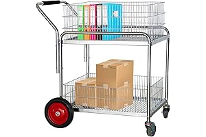 DIYTuning Deluxe Mail Office File Cart: The Ultimate Storage Solution