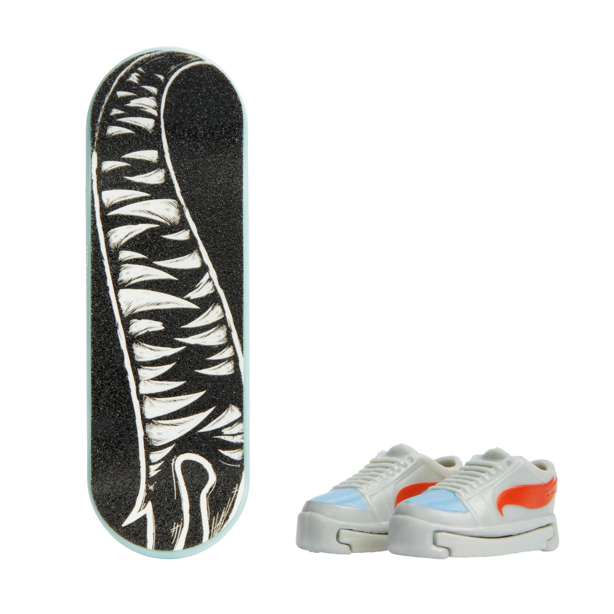 Hot Wheels Skate - Tony Hawk fingerboard e scarpe da skate removibili, progettato in collaborazione con Tony Hawk (Un set a sorpresa tra stili assortiti), giocattolo per bambini 5+ anni, HGT46