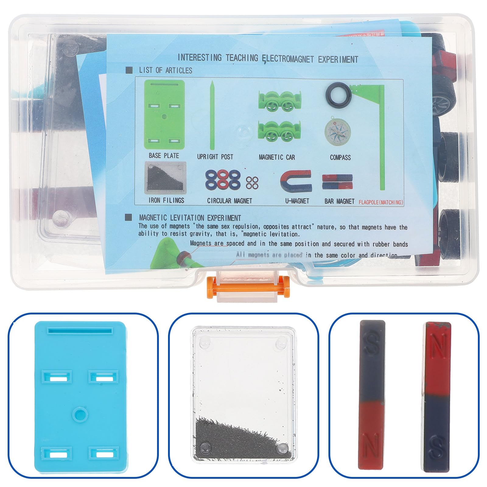 Kit Científico de Magnetismo, 1 Juego de Plástico