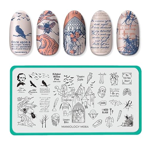 Maniology Blood Suckers/Midnight Dreary Nail Stamping Plate | House of