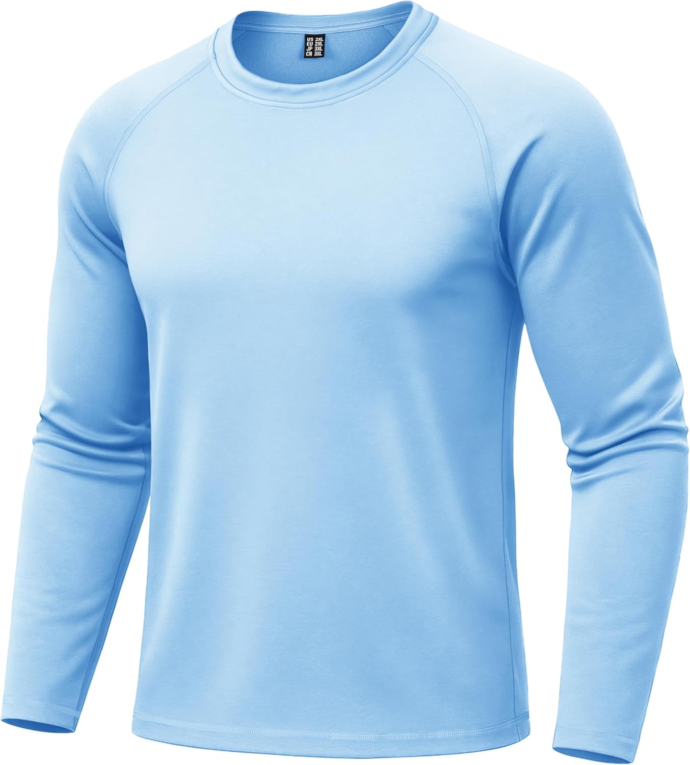 Boladeci Men's Thermal Underwear Tops Fleece Lined Base Layer Long Sleeve Shirts for Cold Weather
