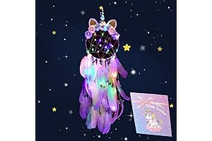 Enchanted Unicorn Dream Catcher Wall Decor