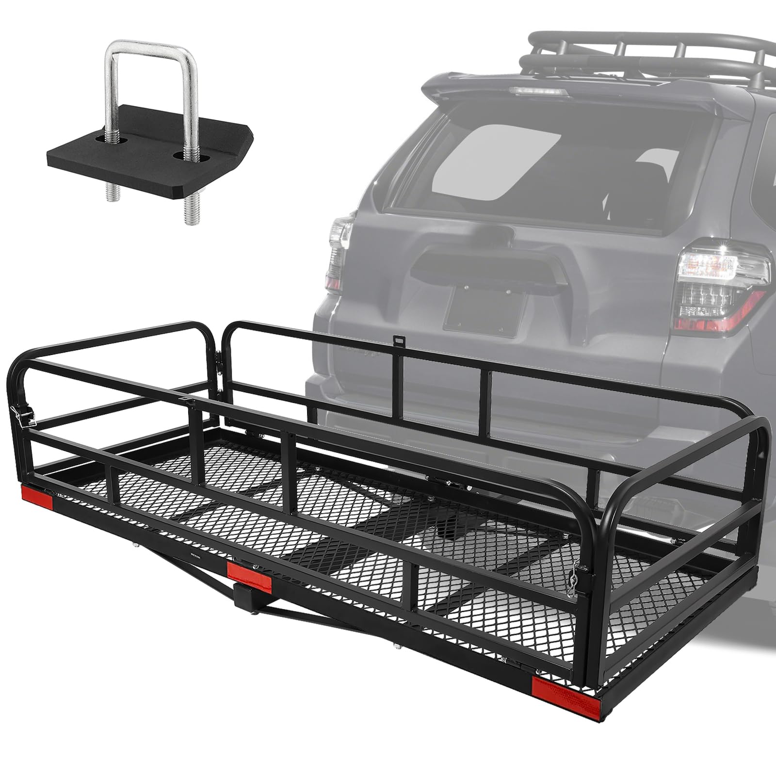 Curt Luggage Carrier For Hitch Curt 50 Inch X 30 Inch Black