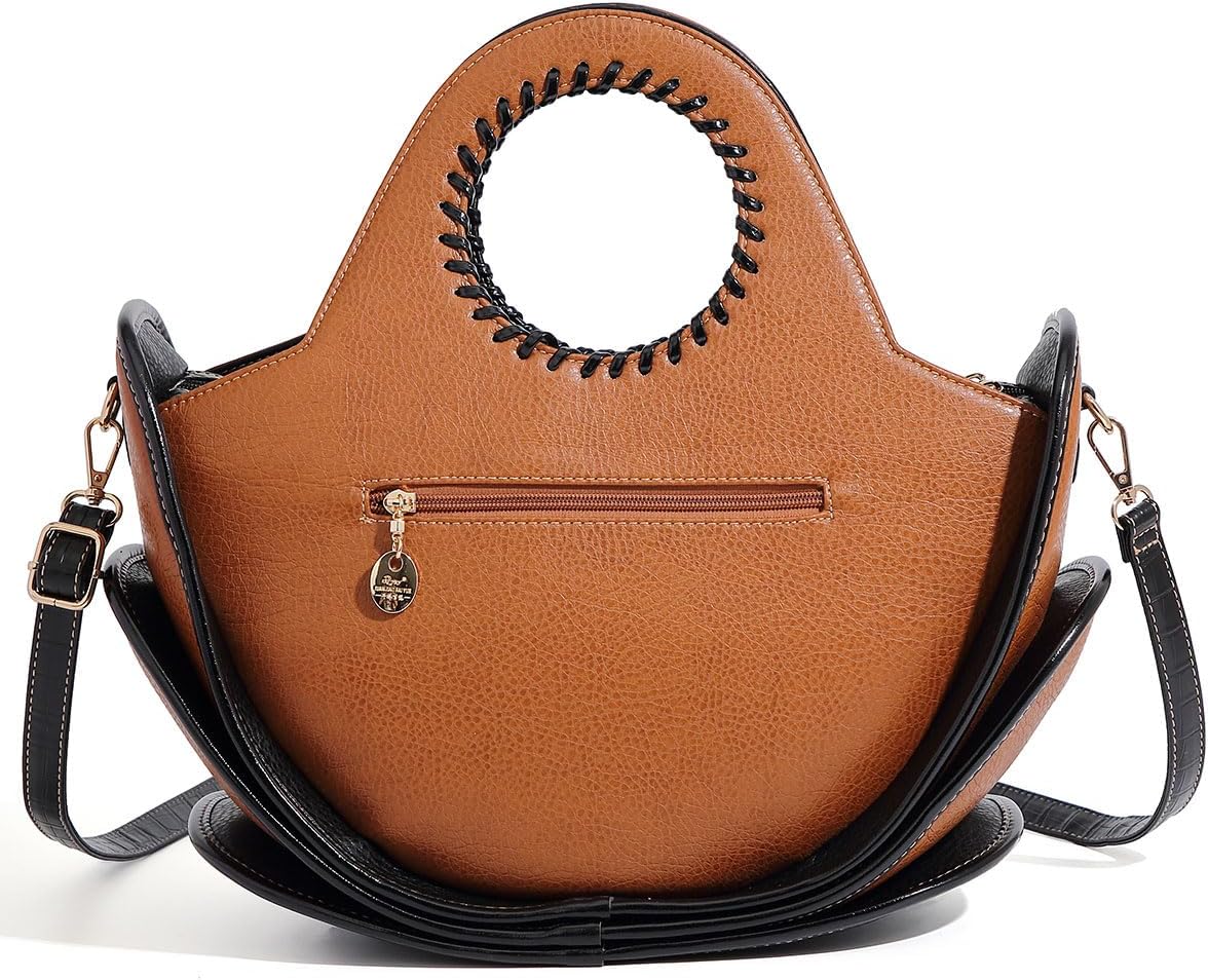 Women's Multicolor Handbag Set, woven leather handbag for women Large Capacity Multi-layer 2025 new in crossbody bags - Image 4