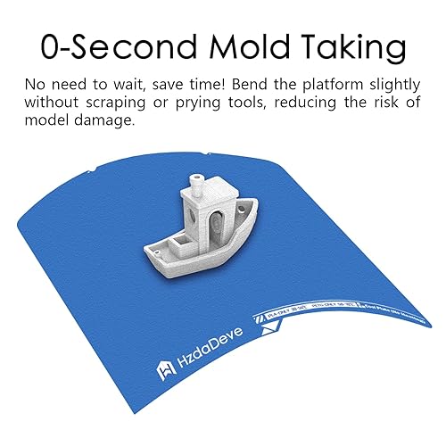 Miniatura 18 de Placa fresca mejorada para Kobra S1 Combo Placa de construcción fría de baja temperatura 10.394 x 10.866 in de doble cara lisa placa de cama PEO