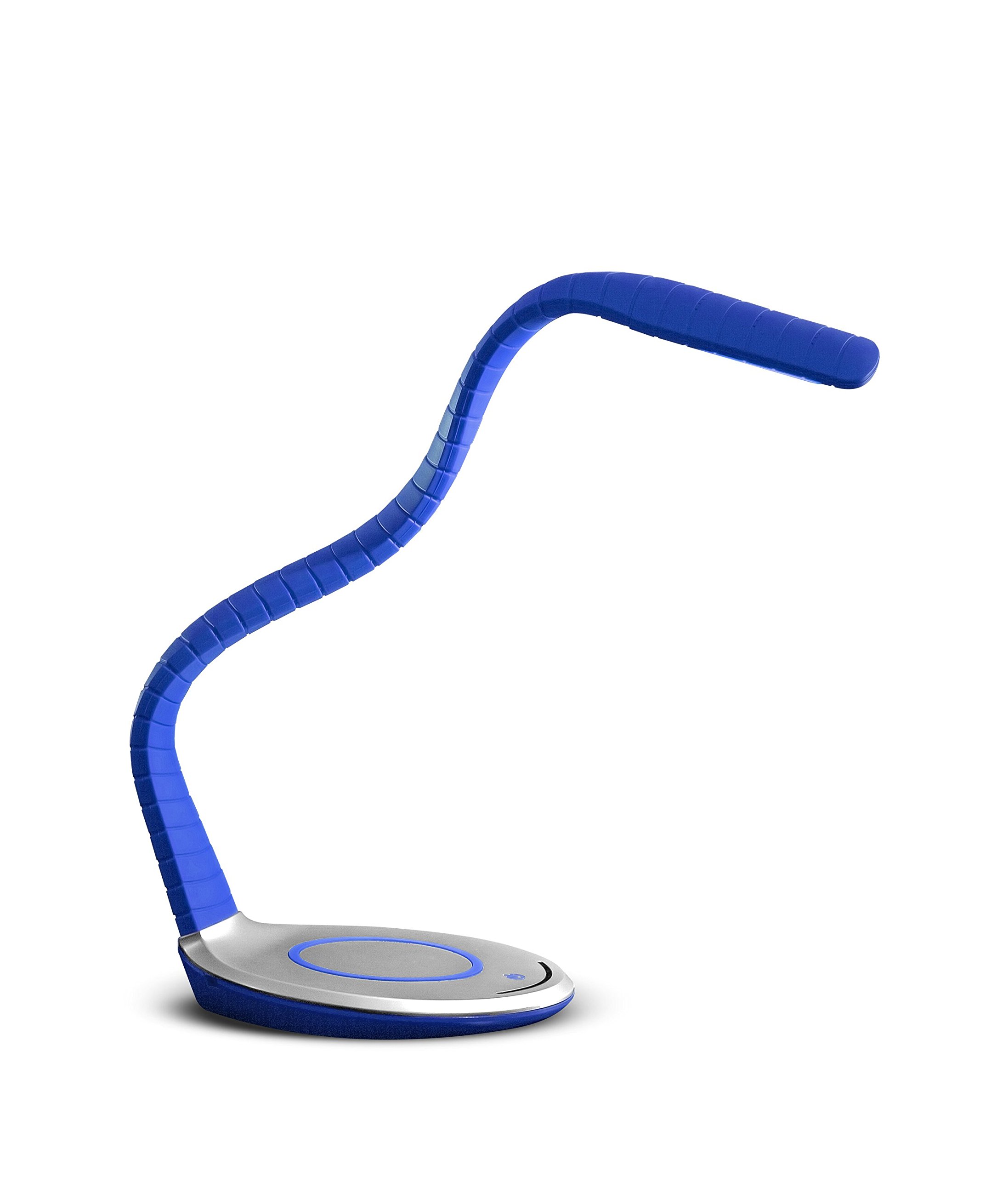 Trae Luni LED Leselampe. Schreibtischlampe. Soft-Touch-Oberfläche. Designlampe. Designerlampe. Mit integrierter Wireless-Ladefläche für Smartphones. Individuell biegbarer Lampenhals. Rot
