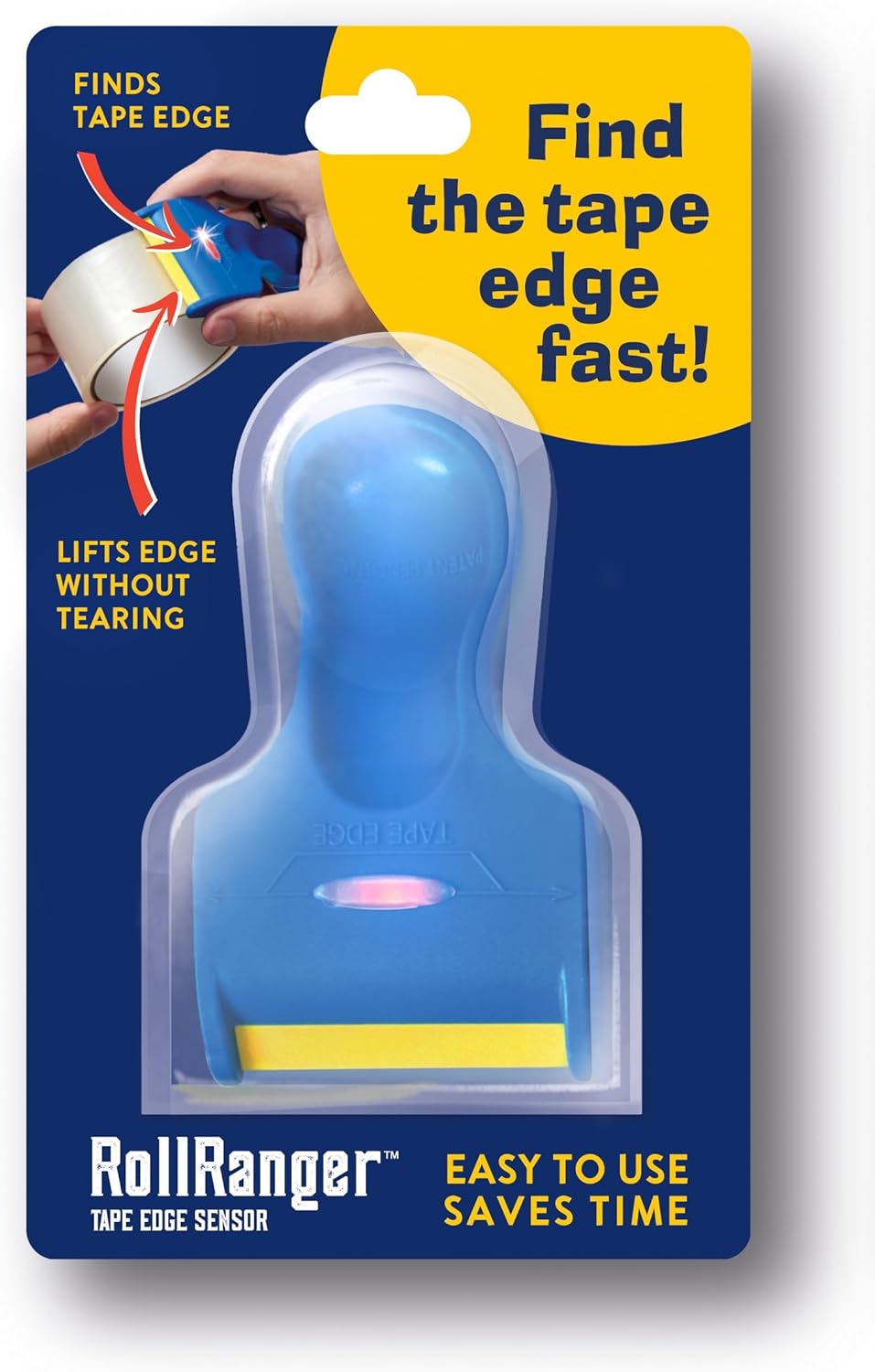 Tape Edge Finder - Perfect for Shipping, Moving, Warehouses, and Offices - Locate Packing Tape Edges in Seconds and Lift Edge Without Tearing - Essential Home and Office Gadget